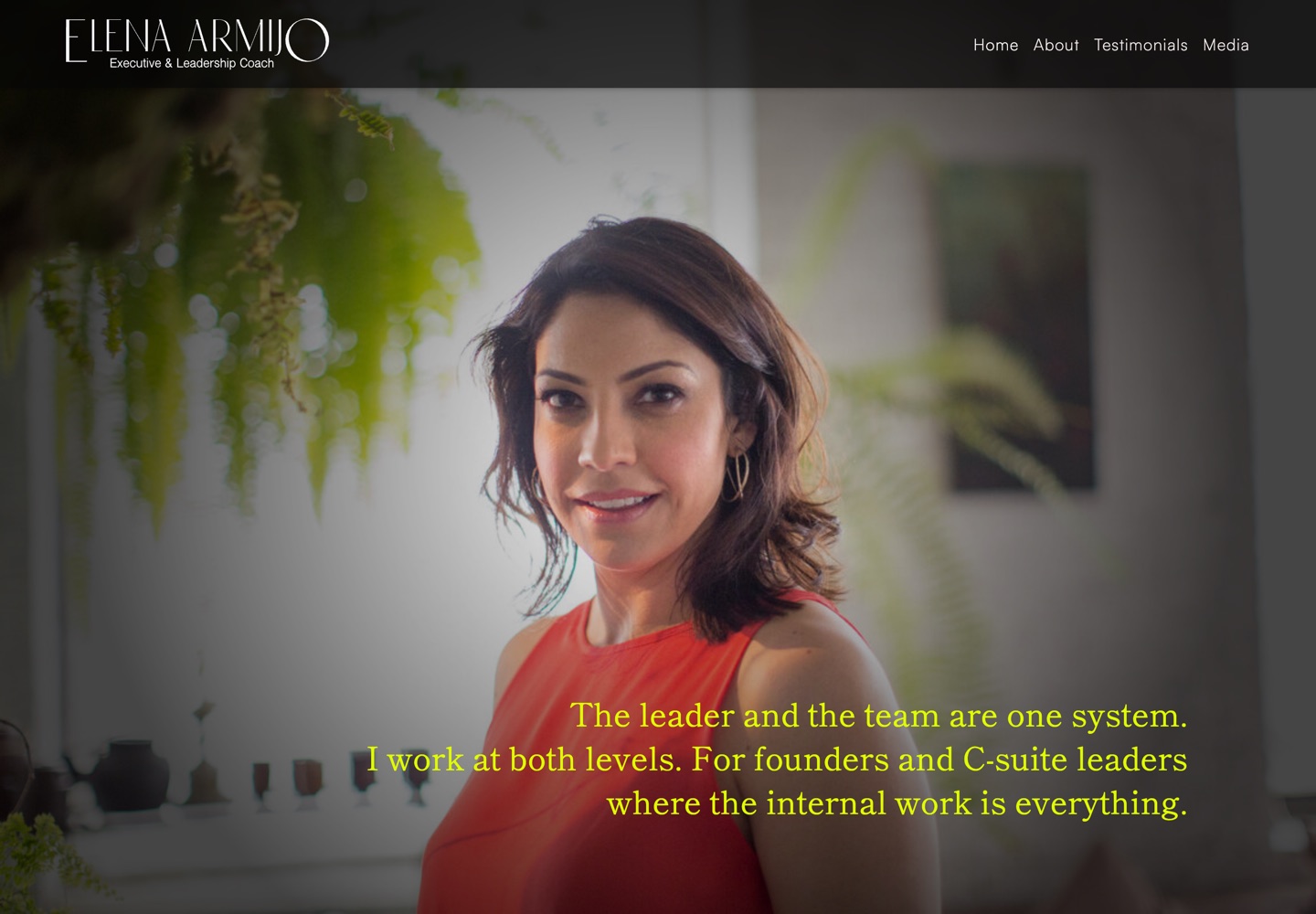 The Elena Armijo website